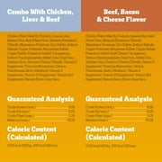 Pedigree Chopped Ground Dinner Chicken & Bacon Variety Pack Wet Dog Food, (12) 13.2 Oz Cans