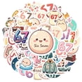 thumbnail image 2 of 35pcs-100pcs Charming Animal Stickers Cute Character Stickers Vibrant DIY Stickers for Notebooks Laptops Suitcases, 2 of 9