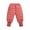 Red, variant on LYMAYTER Infant Unisex Cotton Pants Girls Boys Solid Color Trousers Baby Winter Warm Can Open Gear Pants for 3 Months-6 Years