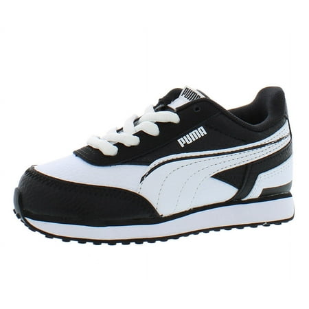 

Puma Future Rider Staxx Boys Shoes Size 1 Color: White/Black