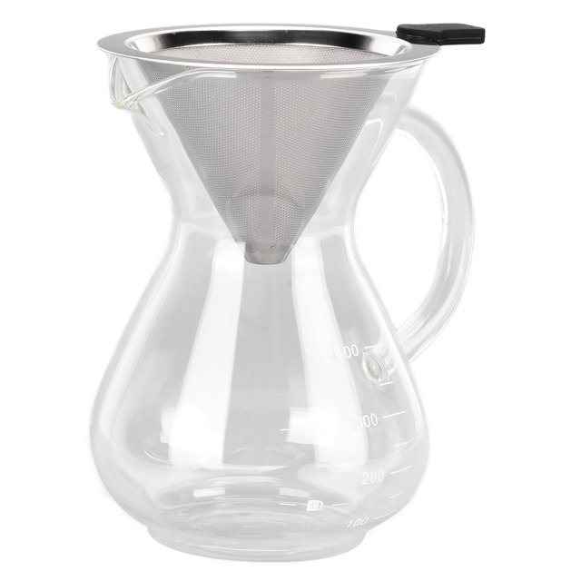 Coffee Maker,400ml Glass Coffee Pot Coffee Dripper Brewer Pour Over Coffee Maker Best in its Class