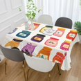 thumbnail image 2 of Yayeee Tablecloths 54" x 72" Rectangle Wrinkle Resistant Party Table Cover, Orange Jar, 2 of 8
