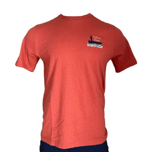 G.H. Bass Men's Large Tee Shirt Short Sleeve (Baked Apple Heather, X-Large)