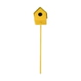 thumbnail image 3 of Zorion DIY Miniature Birdhouse Ornament, Miniature Metal Scene, Decorative Small Flower Yellow, 3 of 9