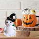 thumbnail image 4 of Cute Plush Ghost Pillow for Halloween - Decorative Throw Pillow for Sofa & Bed, Soft White Ghost Ornament for Fun Room Decor & Gifts, 4 of 5