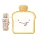 thumbnail image 1 of Botella de agua con forma de pan, adorable vaso de agua, contenedor de agua portátil con correa para el hombro, 1 of 5