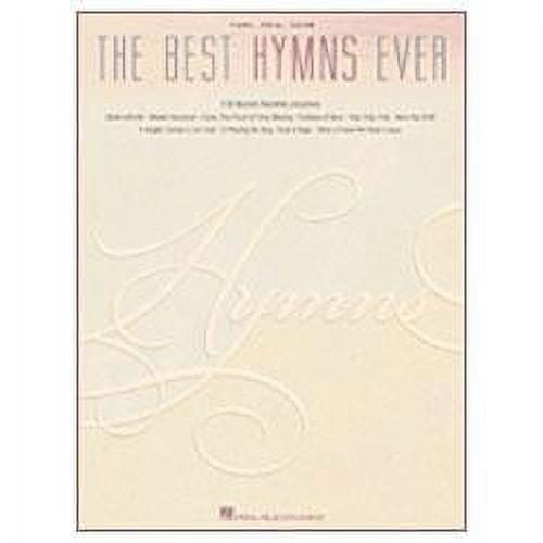 Hal Leonard The Best Hymns Ever Piano/Vocal/Guitar Songbook