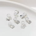 thumbnail image 3 of KMSS Silicone Earring Backs Replacement for Droopy Ears, Earring Lifter for Heavy Earrings and Studs, Secure Earing Backs 6 Pcs, 3 of 8