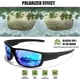thumbnail image 3 of Gafas de Sol, Lentes Polarizados TAC, Protección UV400, Marco Ligero, Diseño Envolvente, Naricera Antideslizante, Ciclismo, Pesca, Conducción, Running, 3 of 3