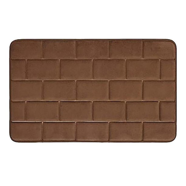 1 Uds. Alfombrilla de baño de espuma viscoelástica antideslizante, alfombras de baño absorbentes,