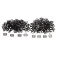 thumbnail image 4 of 100 Piezas de Ropa Interior de Nailon con Hebilla de Ajuste, Sujetador, de Gancho Y Deslizadores, Accesorios de Ropa Interior, Negro 10mm Macarena Bikini Straps Clips, 4 of 8