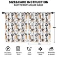 thumbnail image 2 of Blackout Kids Curtains,Pug and Footprints Childrens Insulated Curtains Set Of 2,Bedroom Essentials,Toddler Room Decor 42x54in(106x137cm), 2 of 4