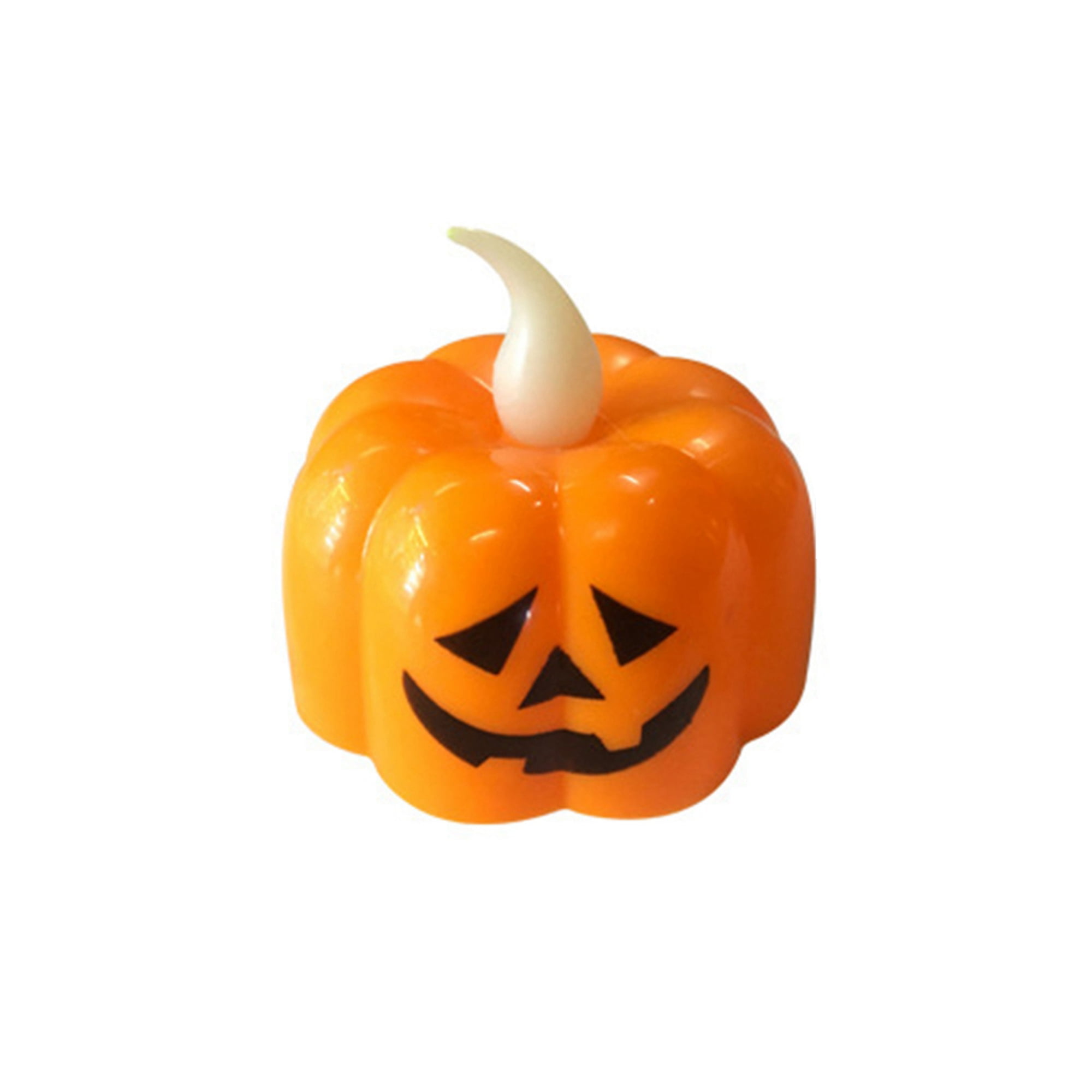 3D Halloween Flameless Candles Pumpkin/Spider Battery Operated LED Tea Light Candles