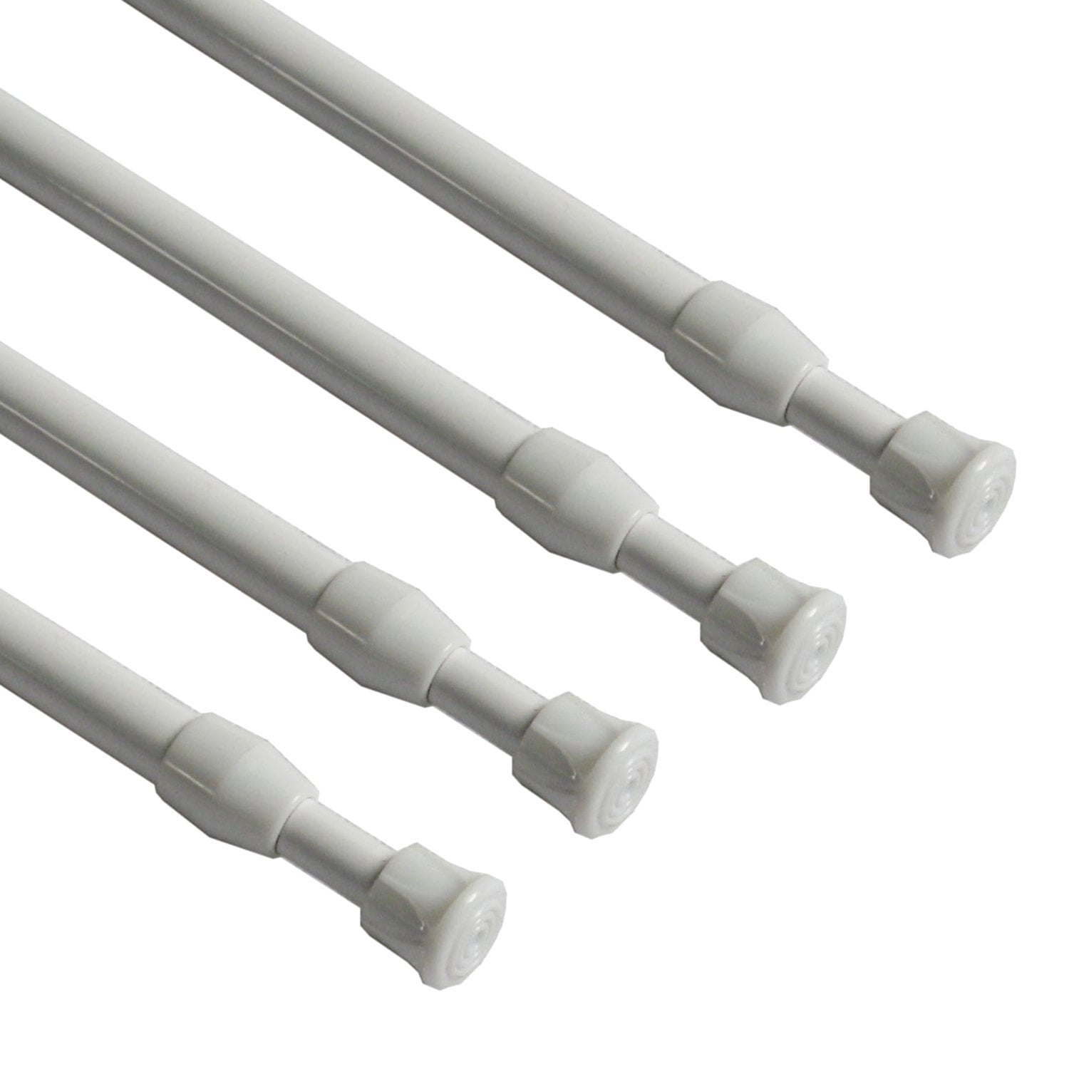 Easy2Hang Curtain Rod, Extendable Telescopic Shower Tension Rod, 20.5