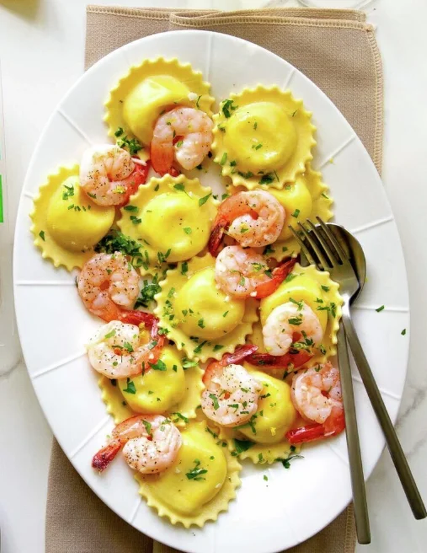 Marketside Lemon & Burrata Ravioli, Refrigerated, 9 oz
