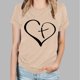 thumbnail image 3 of Blusas de Manga Corta para las Mujeres Imprimir Cuello Redondo Camiseta, Blusa Clásica Vintage para la Primavera Y el Verano, 3 of 4