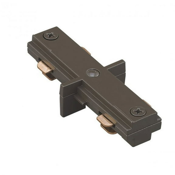 WAC Lighting H Track 120V Track I Aluminum Connector in Dark Bronze