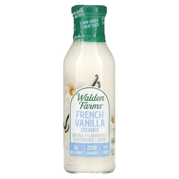 Walden Farms, Coffee Creamer, French Vanilla, 12 fl oz Pack of 4