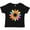 AB-Black, variant on Ice Cream Cone Starburst Boys or Girls Toddler T-Shirt