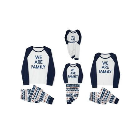 

Huakaishijie Family Christmas Pjs Matching Sets Women Men Xmas Holiday Xmas Sleepwear Set