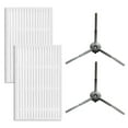 thumbnail image 1 of Side Brushes Filters Kit Replaces For ILIFE V20 / For Vyzzle D10 Robotic Vacuum Cleaner Sweeping Machine Accessories, 1 of 7
