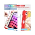 thumbnail image 4 of Case for iPad Mini 6 2021 (6th Generation) with Pencil Holder / 360 Rotation Stand / Hand Strap and Shoulder Strap Rugged Shockproof Cover for iPad Mini 6th Gen 8.3 Inch, 4 of 7