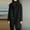 Black, variant on Sentmoon Loose Womens Coats Wool Long Sleeve Plus Size Womens Winter Coats,Casual Fashion Womens Fashion Coats Loose Fit Coats Black XXL Winter Saving