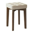 thumbnail image 3 of DOLITY Wood Bar Stool Backless Elegant Versatile Chair for Living Room Outdoor Cafe, 3 of 9