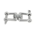 thumbnail image 5 of Marine 304 Stainless Steel Anchor Chain Connector Swivel Double Shackle M8, 5 of 6