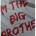 thumbnail image 4 of I'm the Big Brother Siblings Youth T Shirt Tee Boys Infant Toddler Brisco Brands 24M, 4 of 5