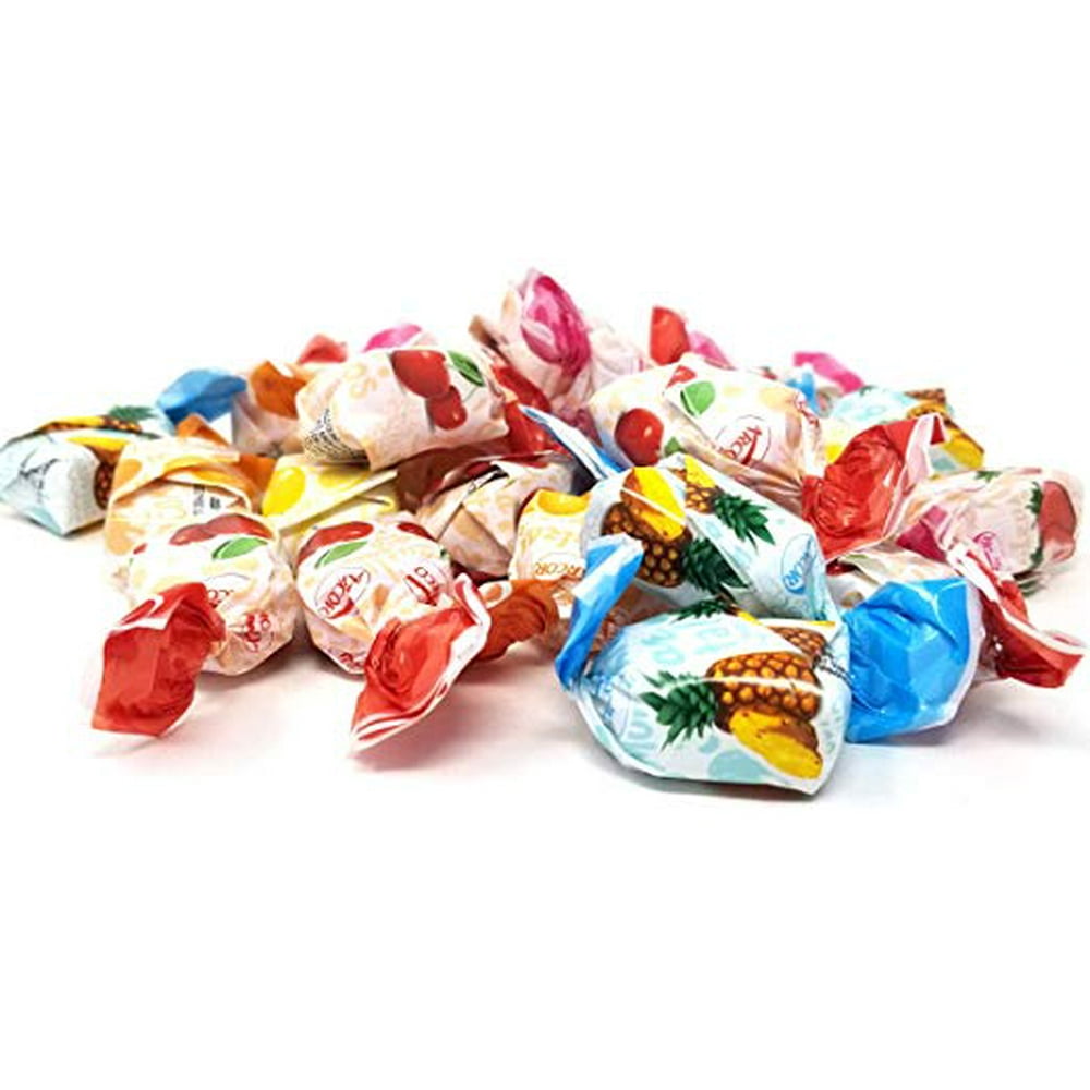 Arcor Assorted Fruit Bon Bon Hard Candy, Individually Wrapped 4 pounds