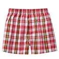 thumbnail image 1 of PEASKJP Mens Cotton Underpants Performance Mesh Underwear Boxer Briefs for Men,Red XL, 1 of 3