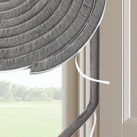 Sello autoadhesivo Yomirduy para puertas, 10 m, color gris