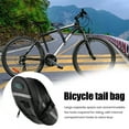 thumbnail image 6 of High-Density 600D Bicycle Saddle Bag Strap-On Seat Bag Zipper Closure Cycling Bag Large Capacity Bicycle Seat Bag, 6 of 7