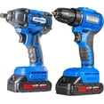 thumbnail image 2 of ACDelco ARI20132-K1 20V Cordless Drill, Impact Driver,Impact drill, 2 Tool Power Tool Combo Kit, Brushless Power Tool Set with 2 Batteries and Charger Included, 2 of 8