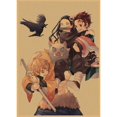thumbnail image 1 of Pintura decorativa para pared con póster Demon Slayers, estilo retro, anime, 1 of 1