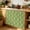 Green, variant on Gray Slate Diamonds Cabinet Curtains 35" W x 35" L, Abstract Vintage Minimalist Geometric Grid Under-Desk Privacy Dust Proof Drape Dishwasher Curtain Sink Skirt for Kitchen Closet Bathroom Laundry