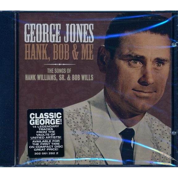 George Jones - Hank Bob & Me: The Songs Of Hank Williams, Sr. & Bob Wills - CD
