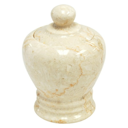 Canister Cotton Ball Holder - Creative Home Aladdin Marble Cotton Ball Holder