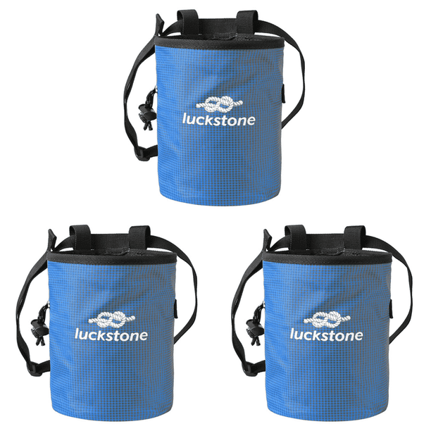 Impermeable Polvo Magnesio para Gimnasia Levantamiento Pesas () Azul