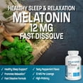 thumbnail image 3 of Suplemento Bronson Melatonin de 12 mg de disolución rápida, 360 pastillas, 3 of 8