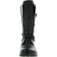 thumbnail image 3 of Steve Madden Womens Banddit Leather Strappy Mid-Calf Boots, 3 of 3