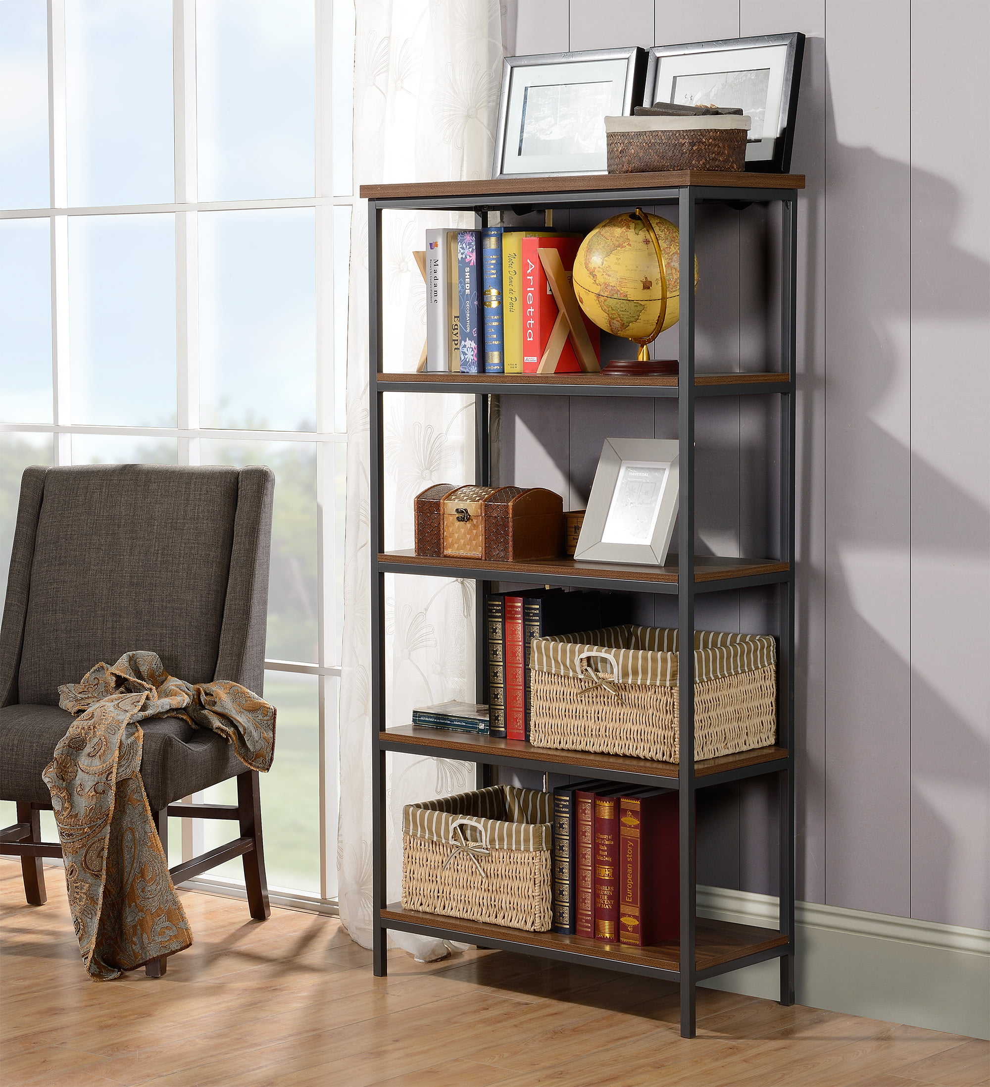 New Bookcase Shelves for Small Space