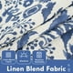 thumbnail image 3 of Cortina de ventana con cenefa DriftAway Julia, acuarela floral, 3 of 9