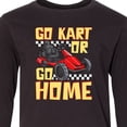 thumbnail image 4 of Inktastic Go Kart Funny Go Karting Long Sleeve Youth T-Shirt, 4 of 5
