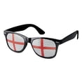 thumbnail image 2 of Seyurigaoka 2022 World Cup Flag Elements Shape Glasses, UV Protective Sunglasses for Football Matches, World Cup Cheering Props Party Decoration, 2 of 4