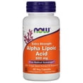 thumbnail image 1 of Ácido Alfa Lipoico 600mg Now Alpha Lipoic Acid 60 Cápsulas Dprisa, 1 of 3