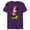 Purple, variant on Disney Minnie Mouse Classic Polka Dot Pose - Short Sleeve Blended T-Shirt for Adults - Customized-Yellow