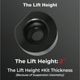 thumbnail image 5 of Sennachine 2" Front Leveling Lift Kit For 1981-1996 Ford F-150 99-24 F-250 F-350 Super Duty, 5 of 10