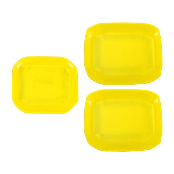 Unique Bargains 1 Set Exterior Door Handle Bowl Cover Trims Tailgate Handle Bowl Cover for Jeep Wrangler JL JLU 18-24 for Jeep Gladiator JT 20-24 Trunk Rear Door Bowl Scratch Protector ABS Yellow